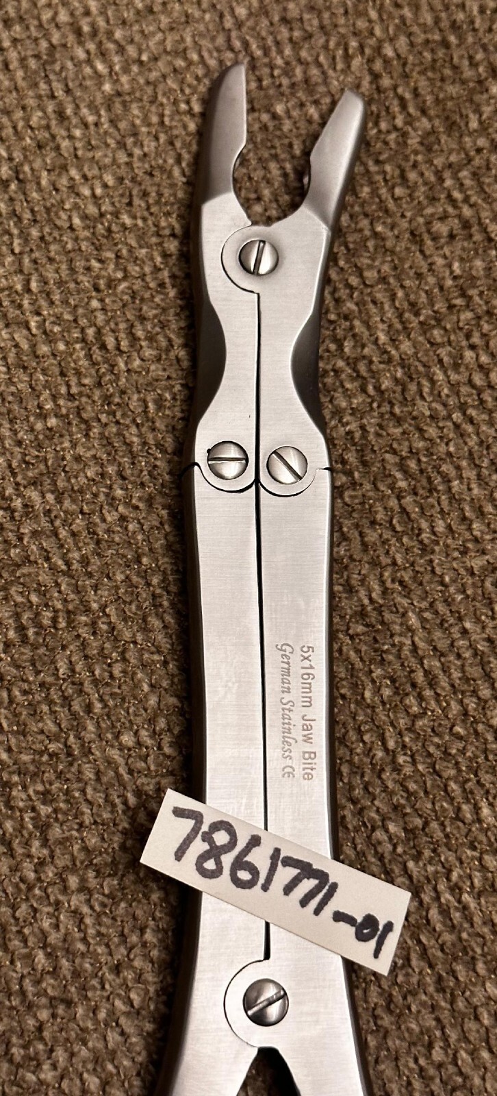 EXTRA LONG ORTHOPEDIC RONGUER LENGTH 14″ 5X16MM JAW BITE