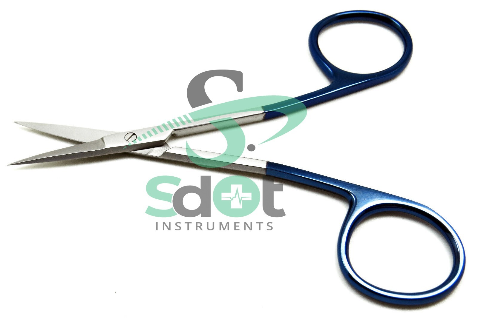Set Of 10 Dental Micro Iris Scissors Straight 4.5” Sharp/Sharp By SD