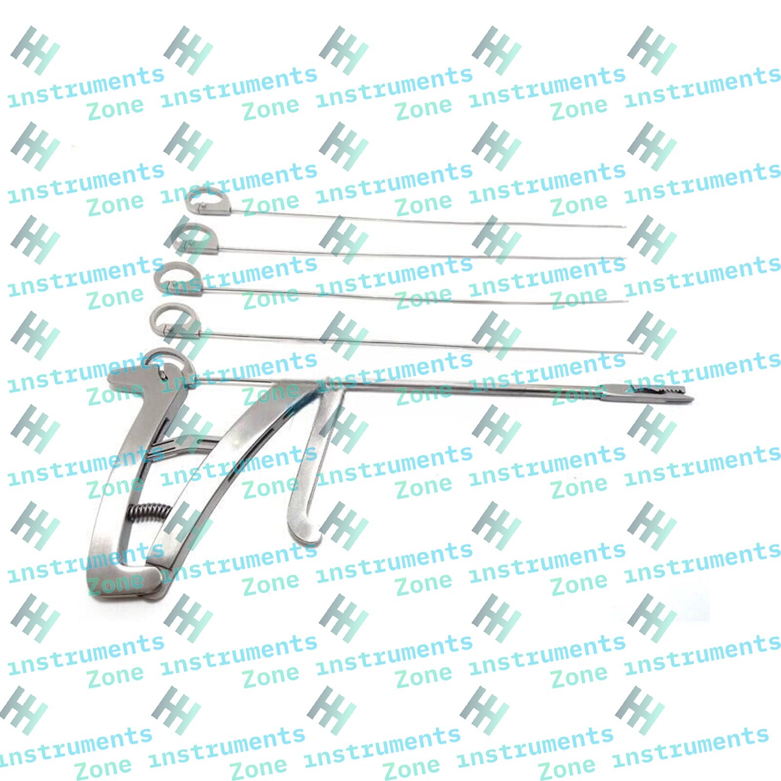 New Scorpion Knee Suture Passer Straight with 5 Needles Arthroscopy Instruments
