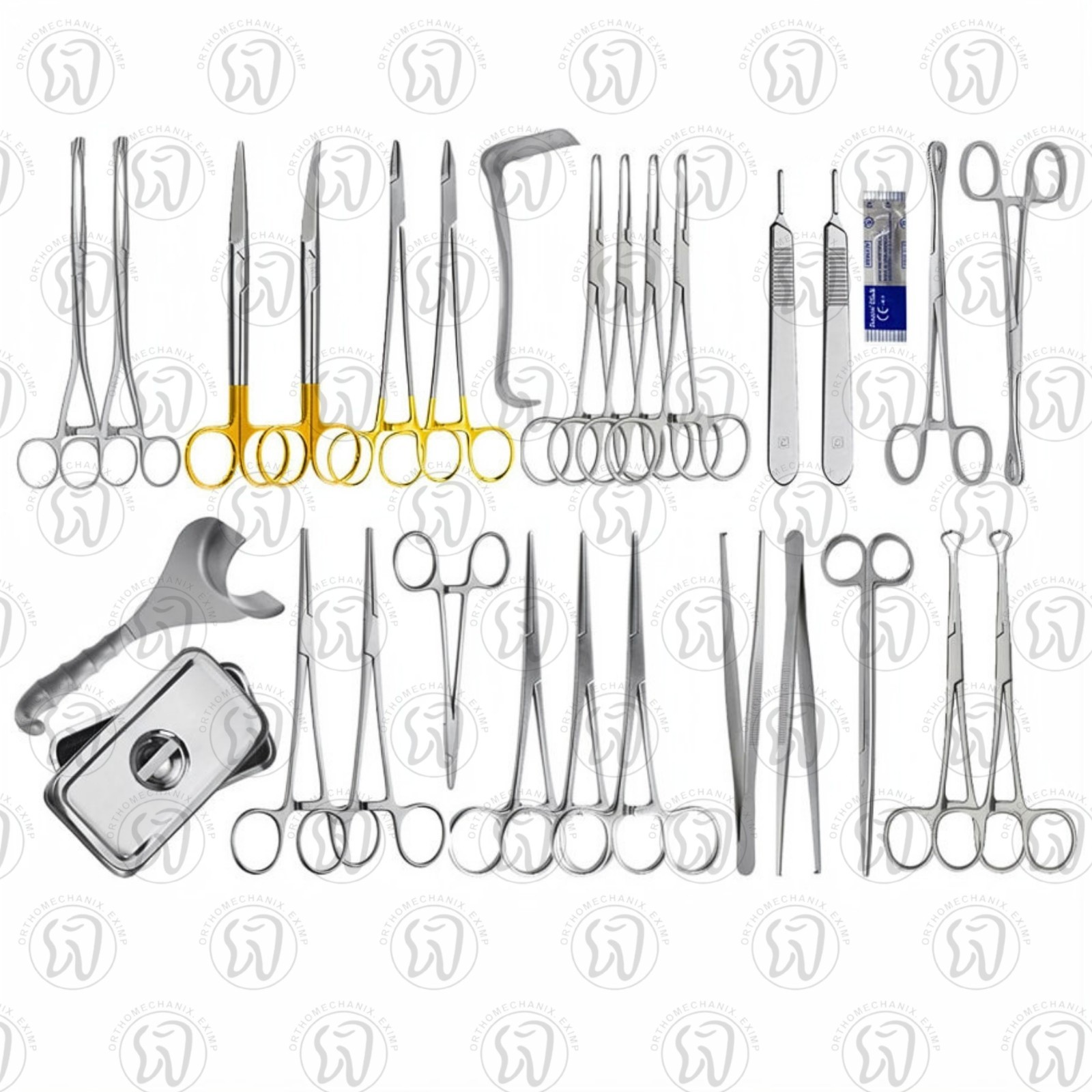 28 Pcs Cesarean Section Set with Box OB/GYN Surgical Instruments – US Duty Free
