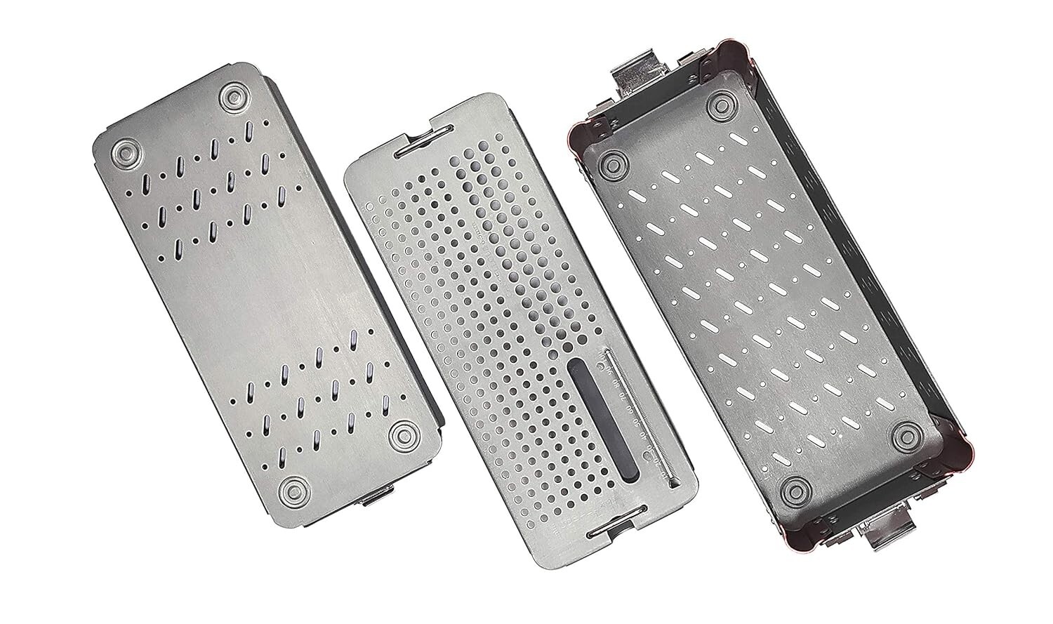 Orthopedic4.5mm Cortical Screw Empty Case Box Hard Anodized Aluminium Surgical