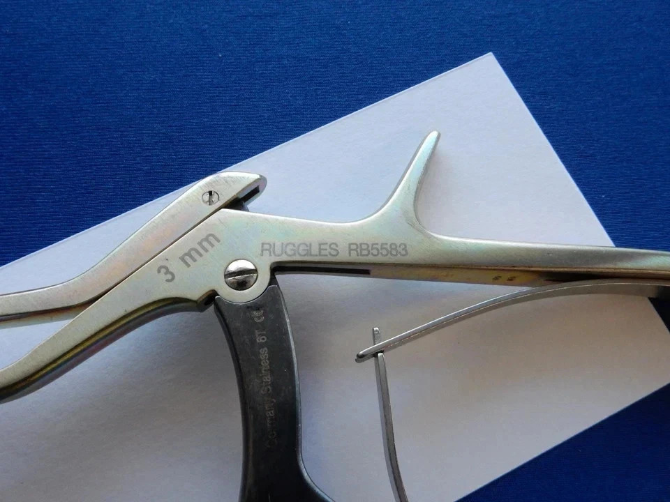 Integra Ruggles RB5583 Ultra-Coat Bayonet 40° UP 3mm Kerrison Rongeur