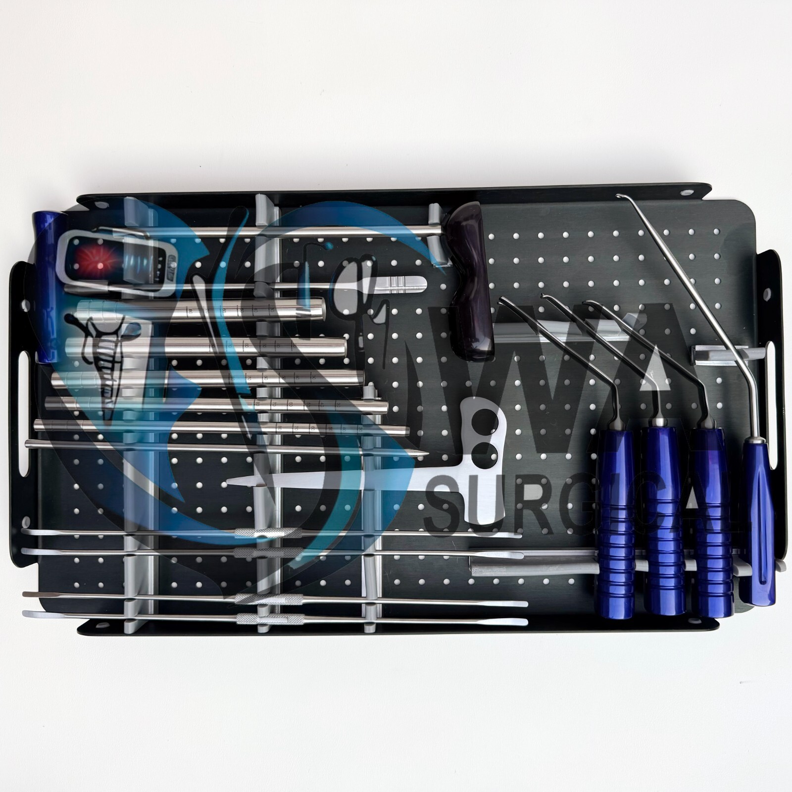 Unilateral Biportal Endoscopic UBE Spine Surgery Set Orthopedic Set, Black Box,