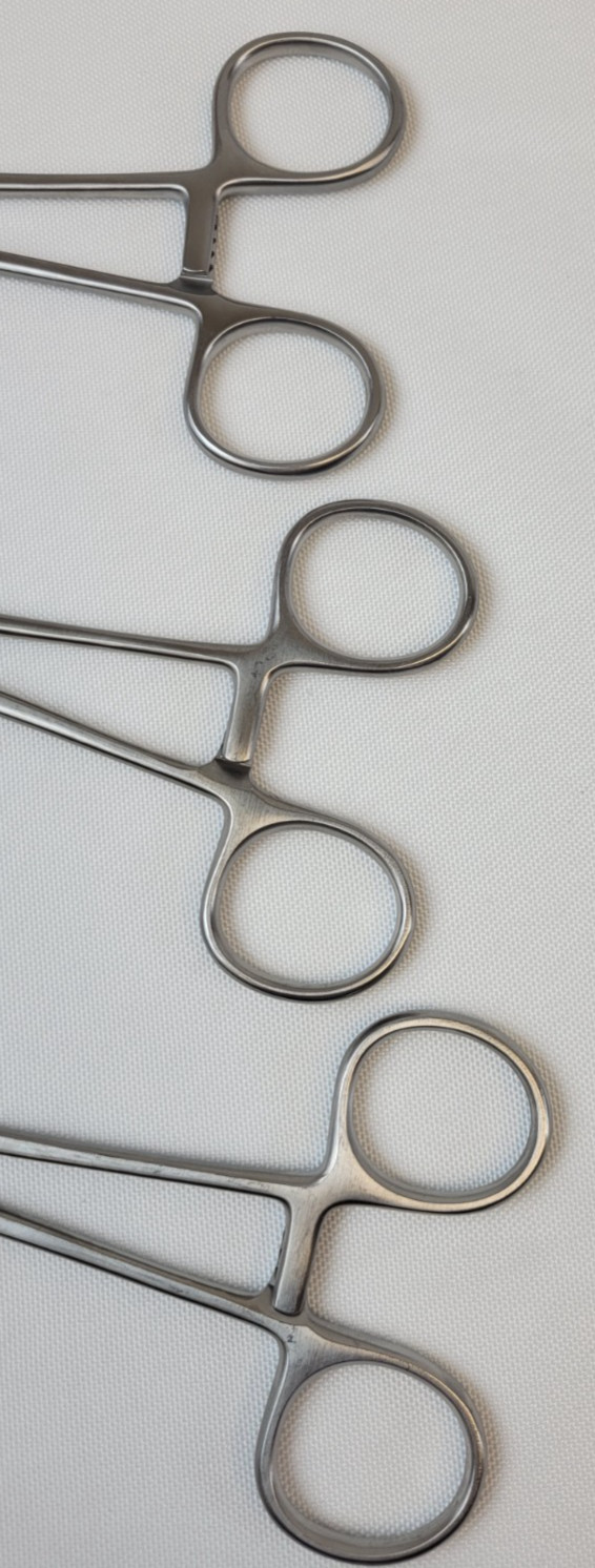 Set of 3 V.Mueller OS-4800 Orthopedic Dingman Bone Holding Forceps 7″