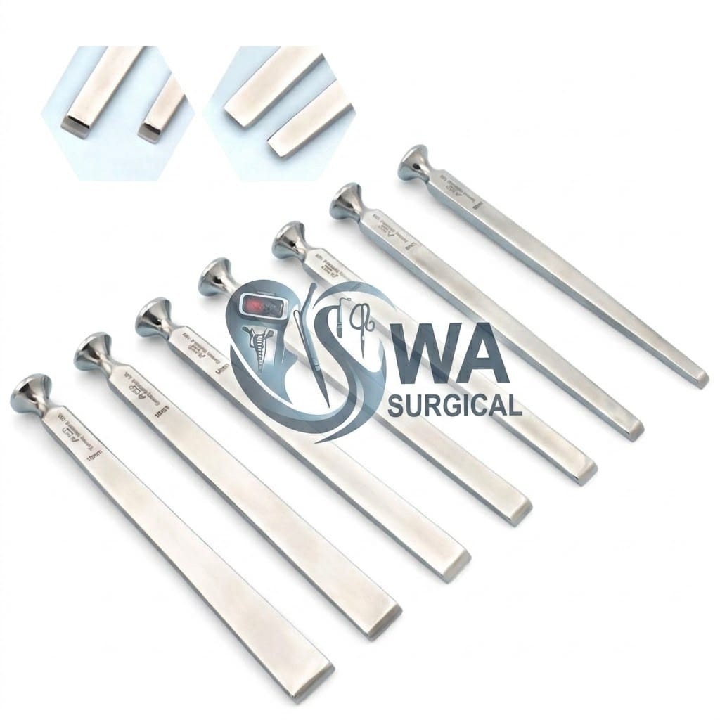 7 PCS US Army Pattern Chisel Set 6.5″ German Stainless Tools Surgical Orthopedic