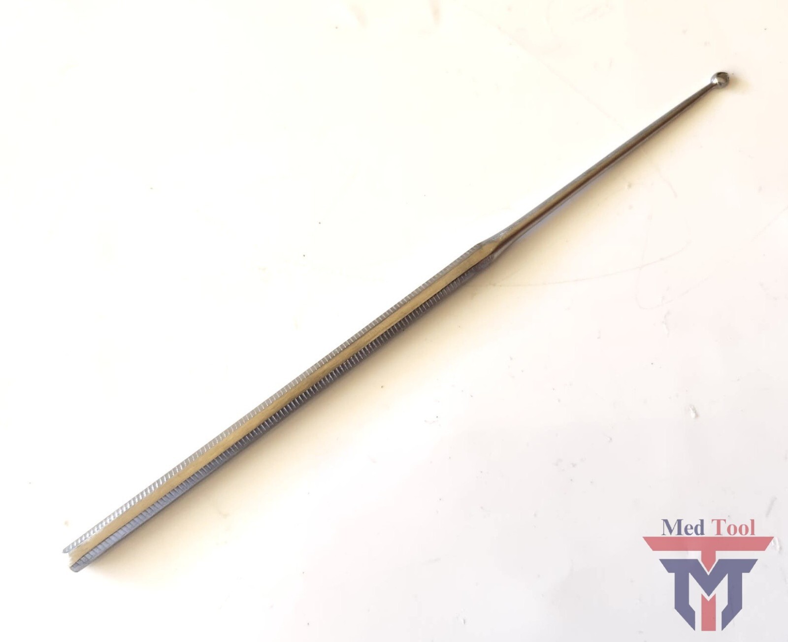 ENT Buck Ear Surgical Curette #2 Blunt Straight 6.5″
