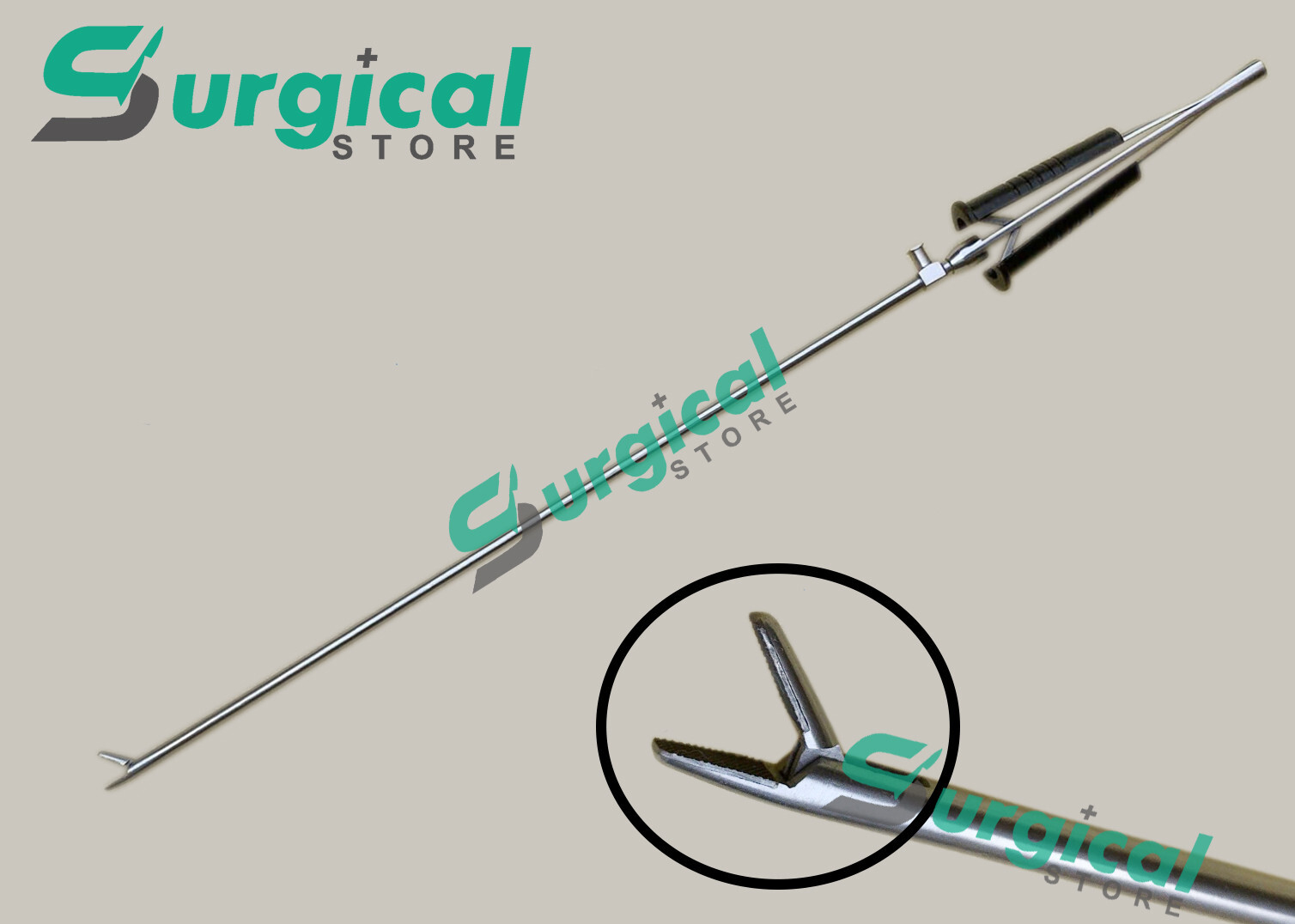 MIS TC Forceps German Steel Surgical for Minimally Invasive Cardiac Surgery S.S