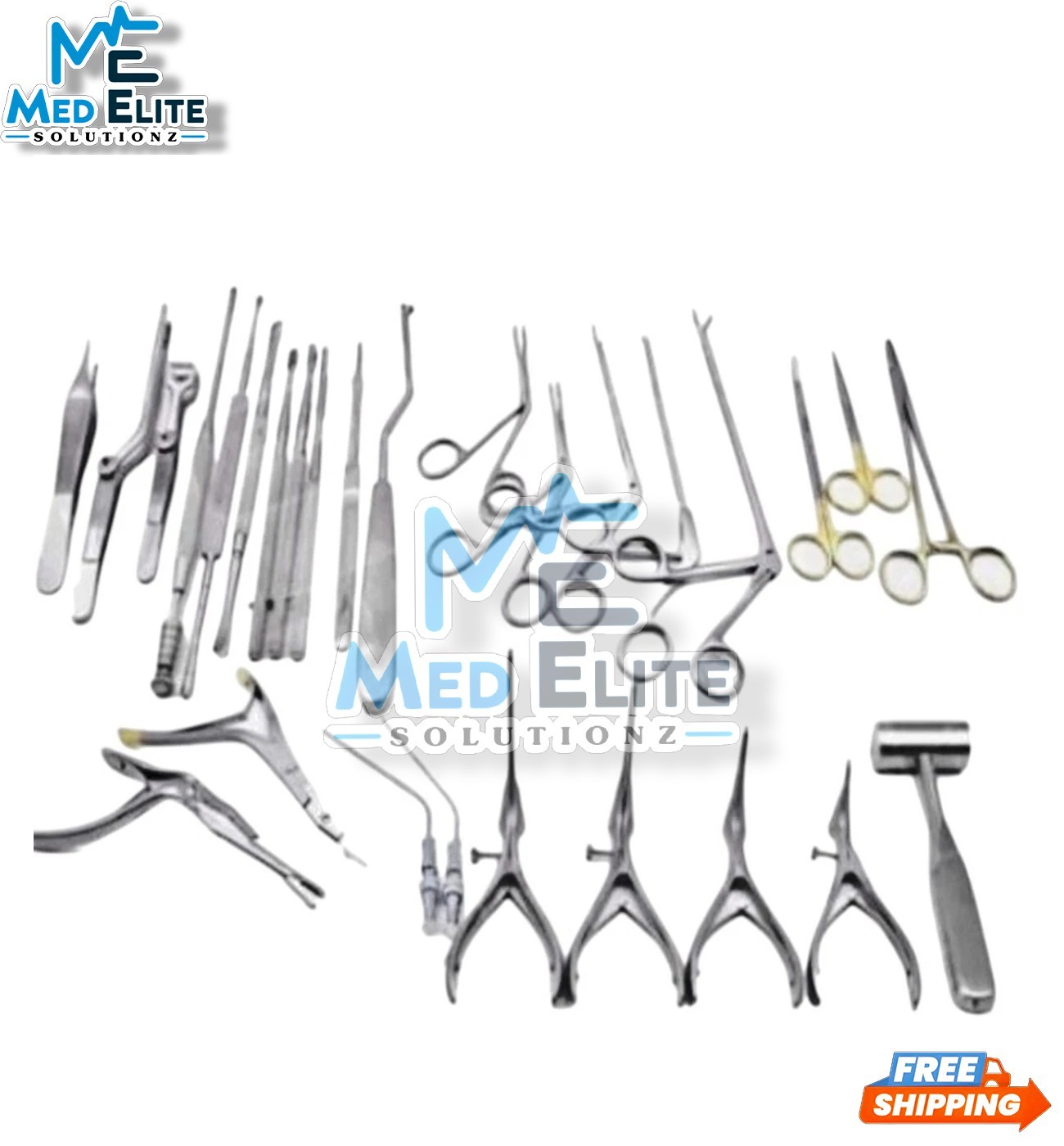 Septoplasty Surgery Instruments Set ENT Surgical Instruments 28 Pcs Set