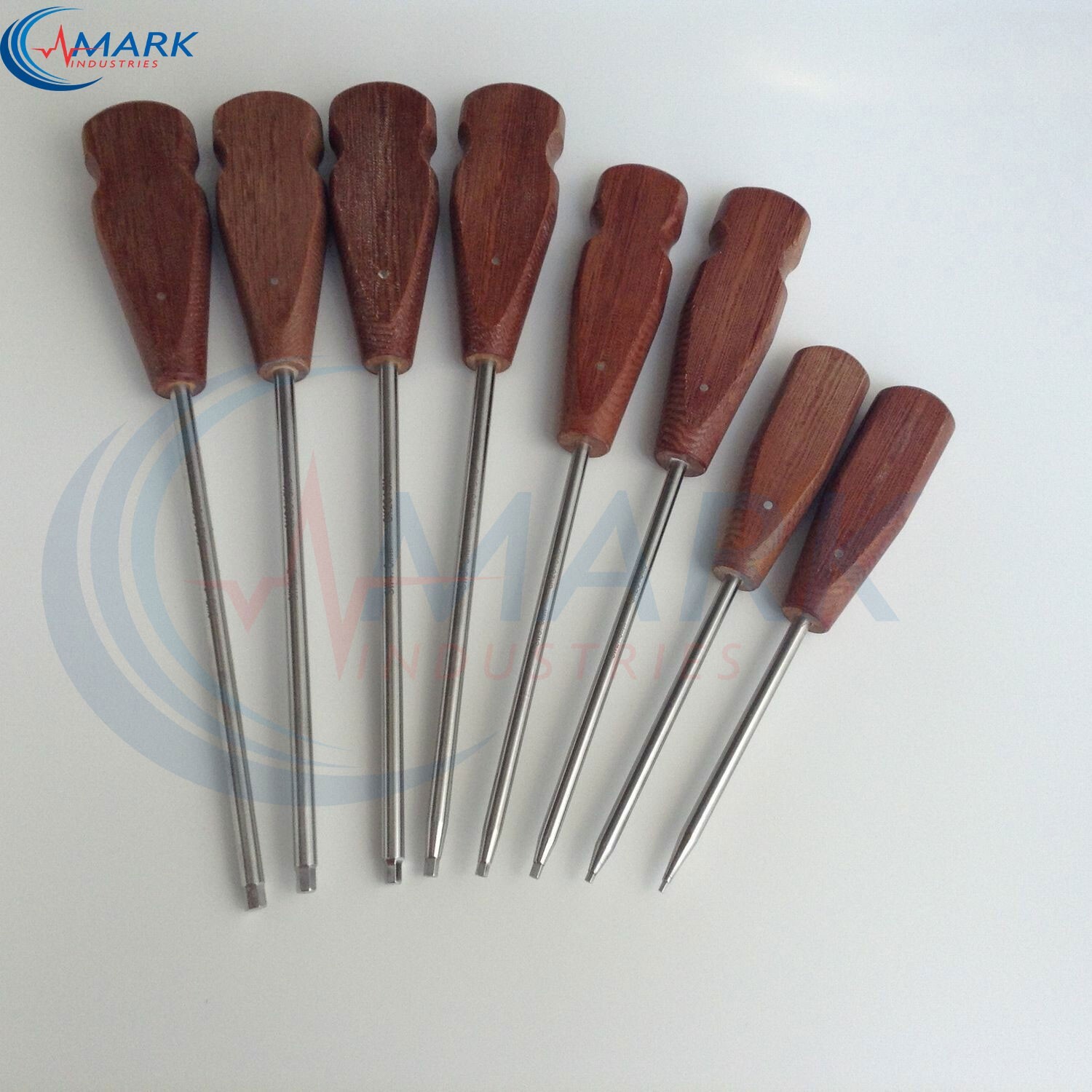 A set of 8 pcs Bone Screwdriver Hex Head Veterinary orthopedics Instruments