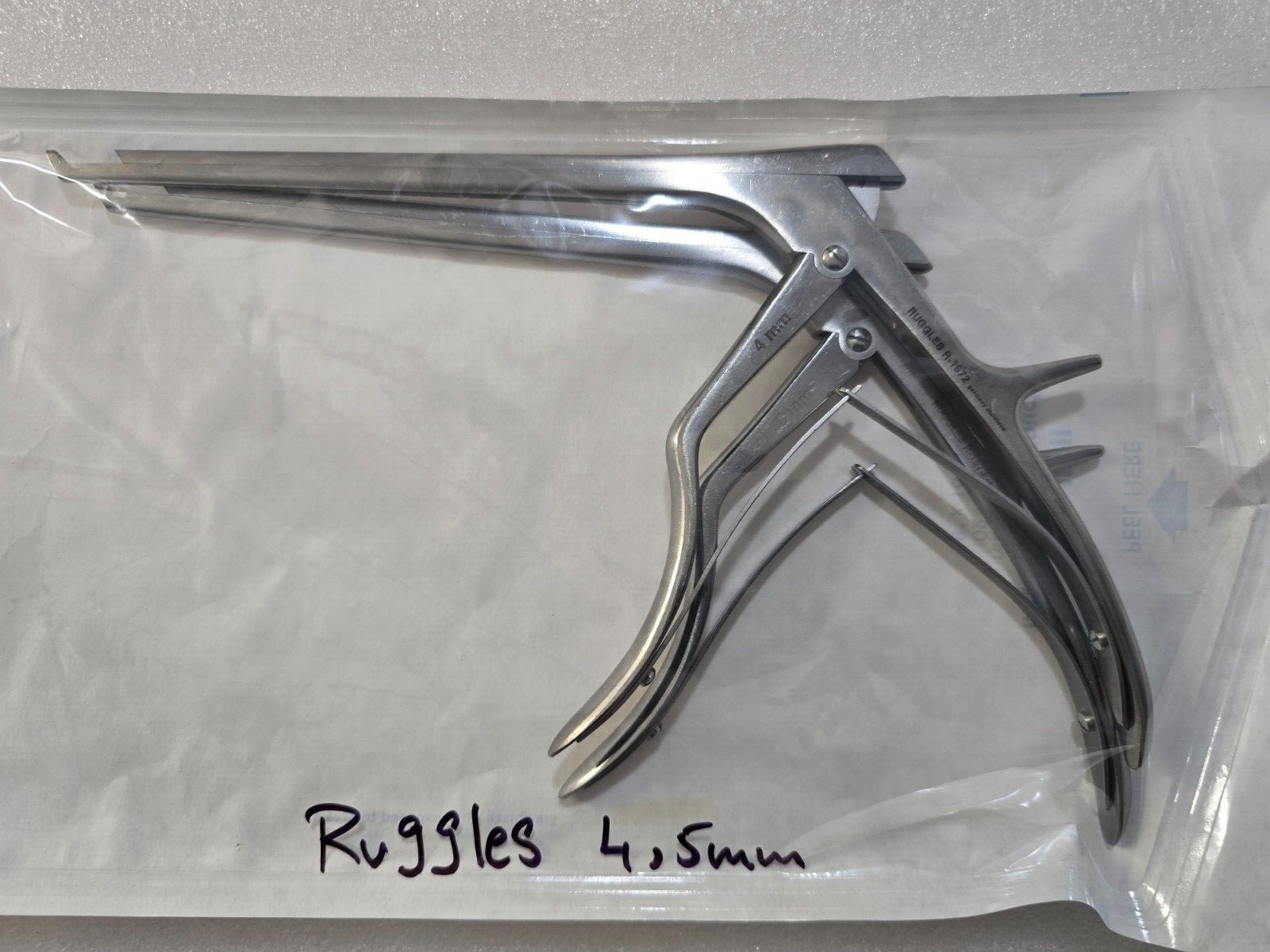 Ruggles R-1672,R1673 Orthopedic Kerrison Rongeurs 4,5mm Up 7″ x40 Degree
