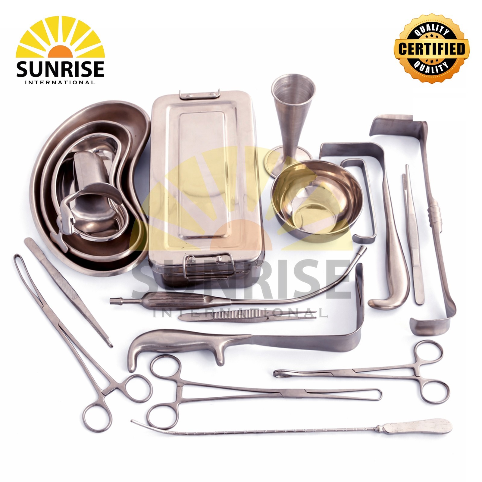 C-Section Cesarean Section Set OB Gynecology Surgical Instruments 54 Pcs
