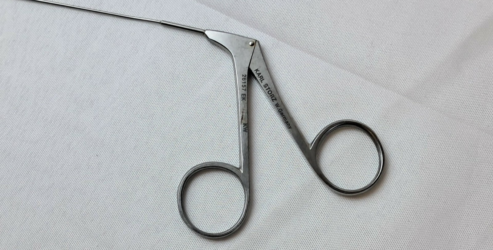 Karl Storz 26157 EK, 28cm Micro-Scissors, Endoscopic.