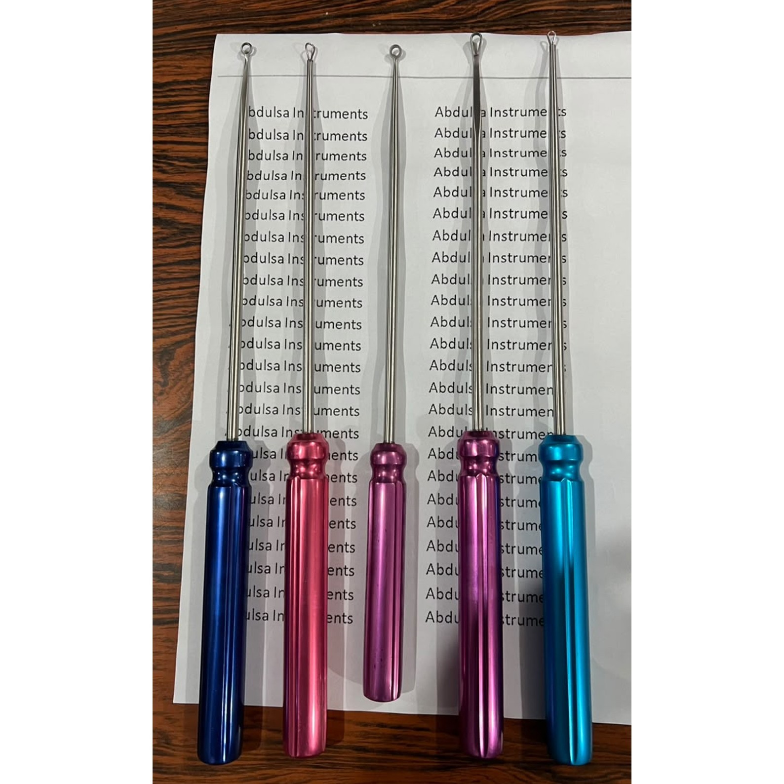 New Set Of 5 PCs Ring Curettes High Quality Set Tools Surgery instruments