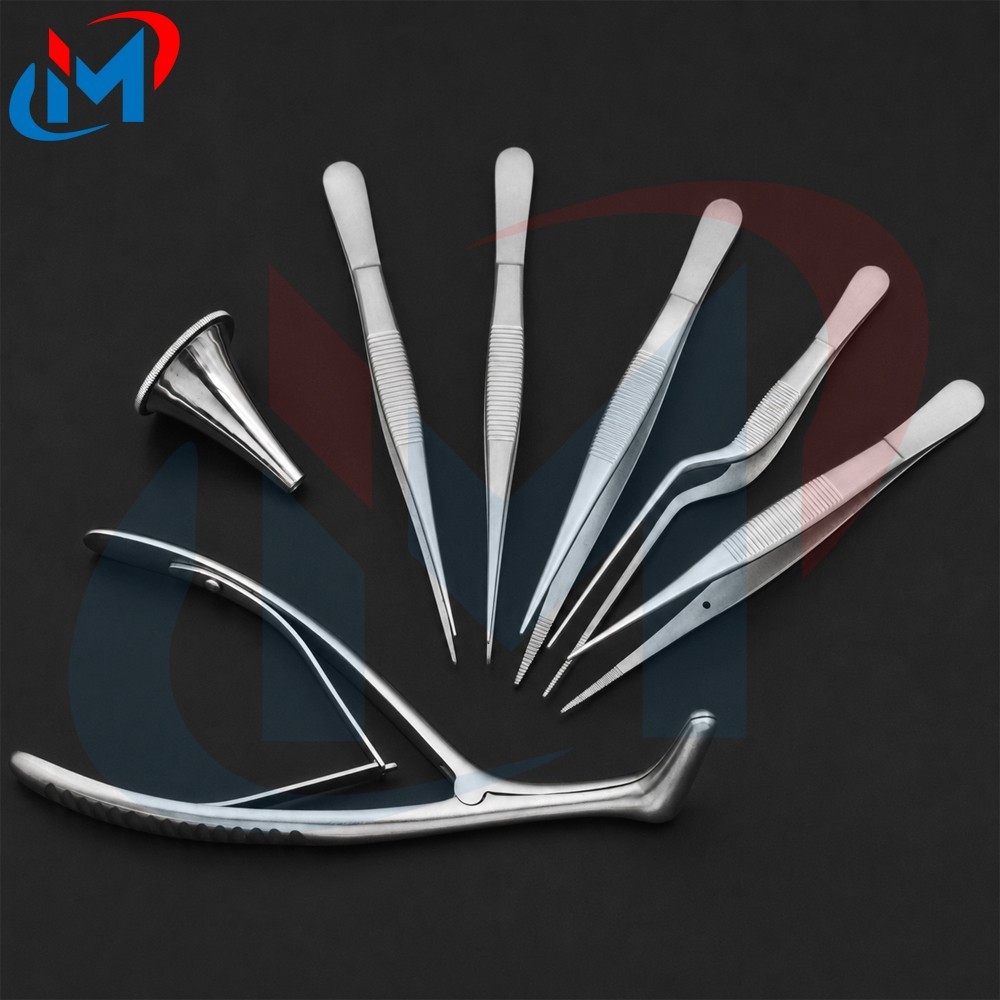 Tympanoplasty Instruments 31 Pcs Micro Ear Surgery Set ENT Instruments