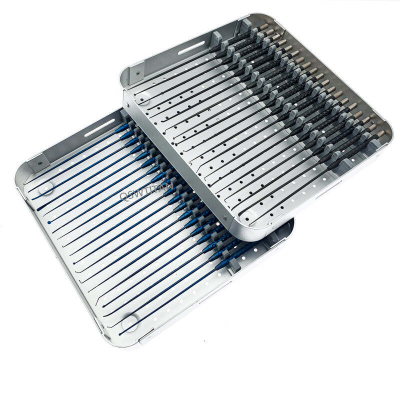 19pc/set Micro Spatula Dissectors Nerve Vessel Hook 210mm Micro Curette Teardrop