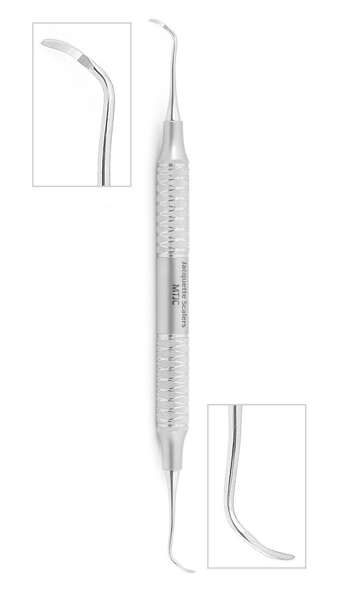 Set of 6 Jacquette Scalers, MTJC, Norralco-Light-7510, Premium, German Stainless