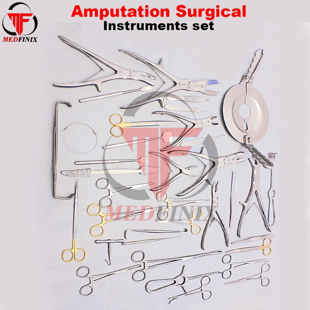 Amputation Surgical Instruments Set High Quality Instrument Set A+ German Grade