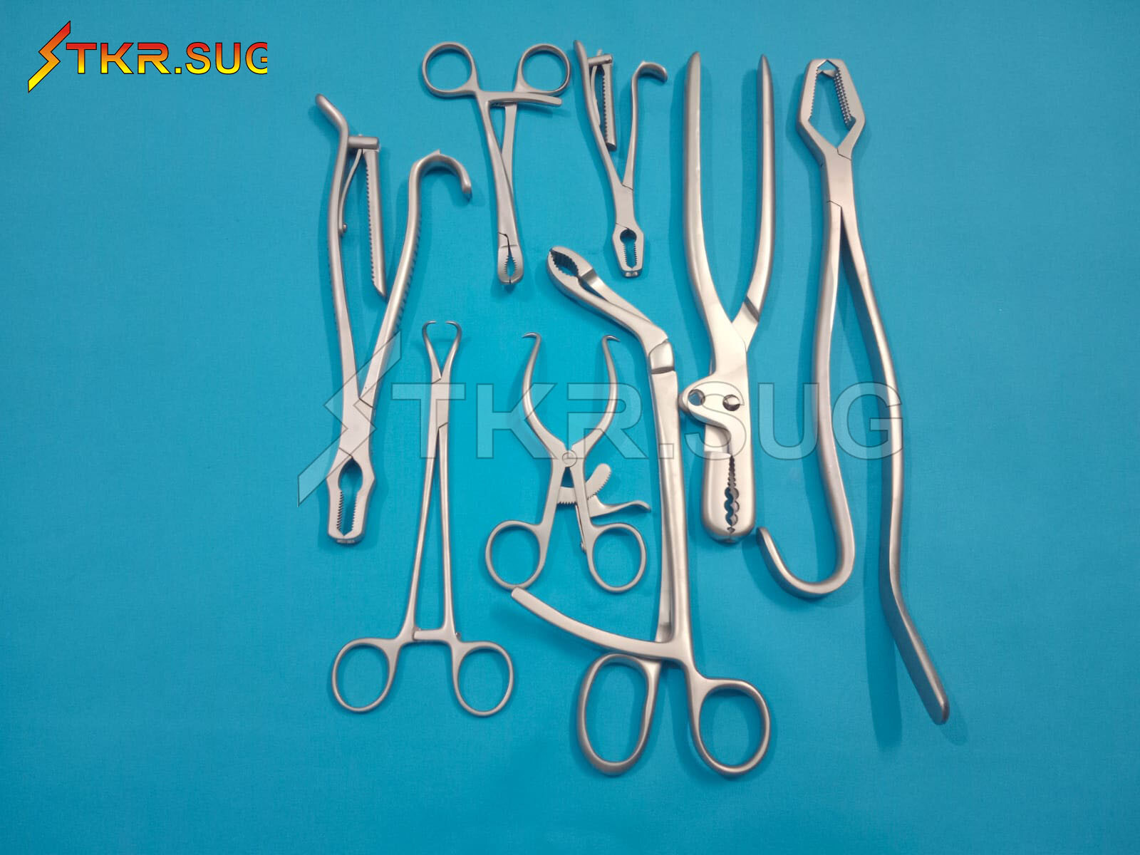Orthopedic Bone Holding Bone Clamp Surgical Instruments Set
