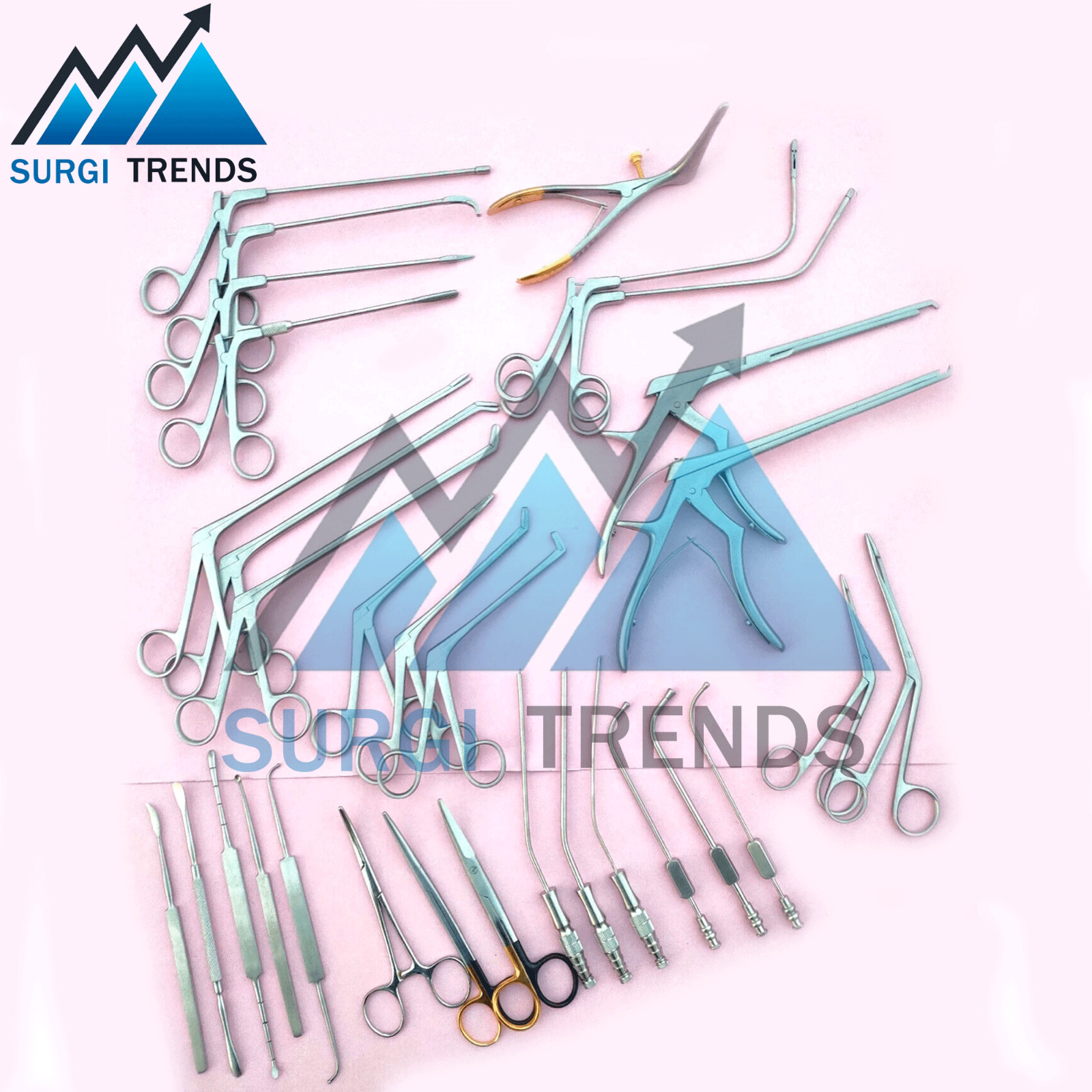 Endoscopic Fess Sinus Nasal Surgery Set ENT Instrument Set