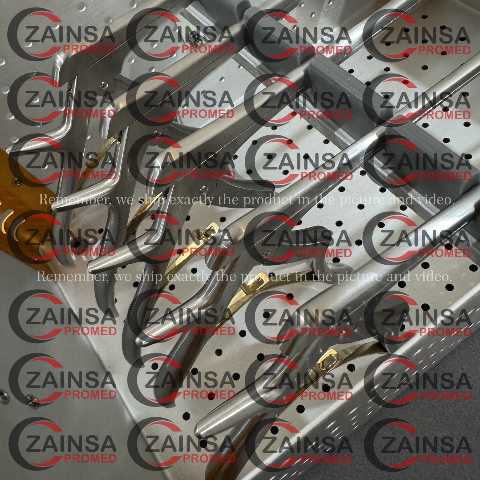 Kerrison Rongeur Set 1 to 5 mm 9 inch, 8 inch and 7 inch With Sterilization Box
