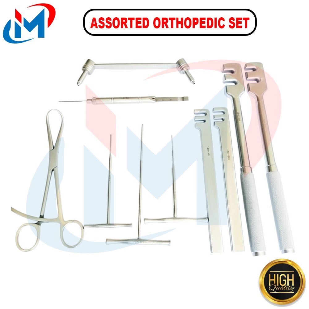 Assorted Orthopedic Instrument 10 PCs Set Veterinary Instrument