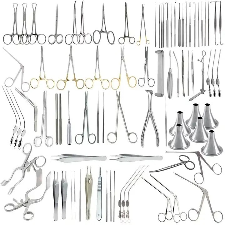 Tympanoplasty Instruments 101 PCs Set Micro Ear Surgery ENT Instruments