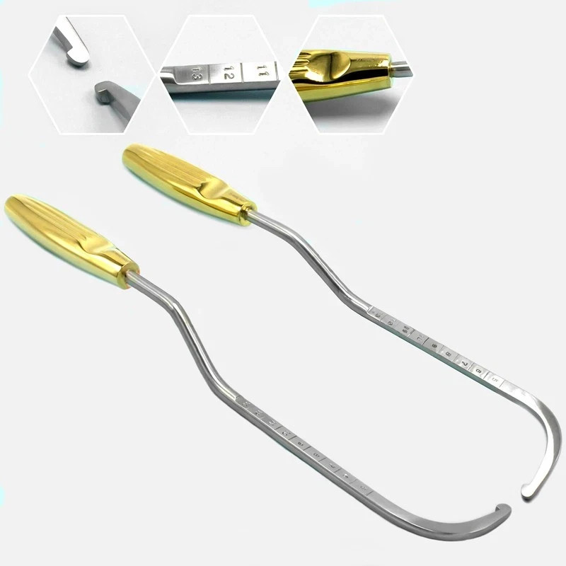 Agris-Dingman Transaxillary Breast Dissector Set Left & Right CE Certified