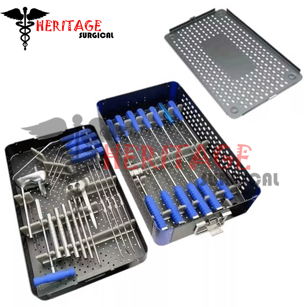 Unilateral Biportal Endoscopic UBE Spine Surgery Set Orthopedic Instrument Set,