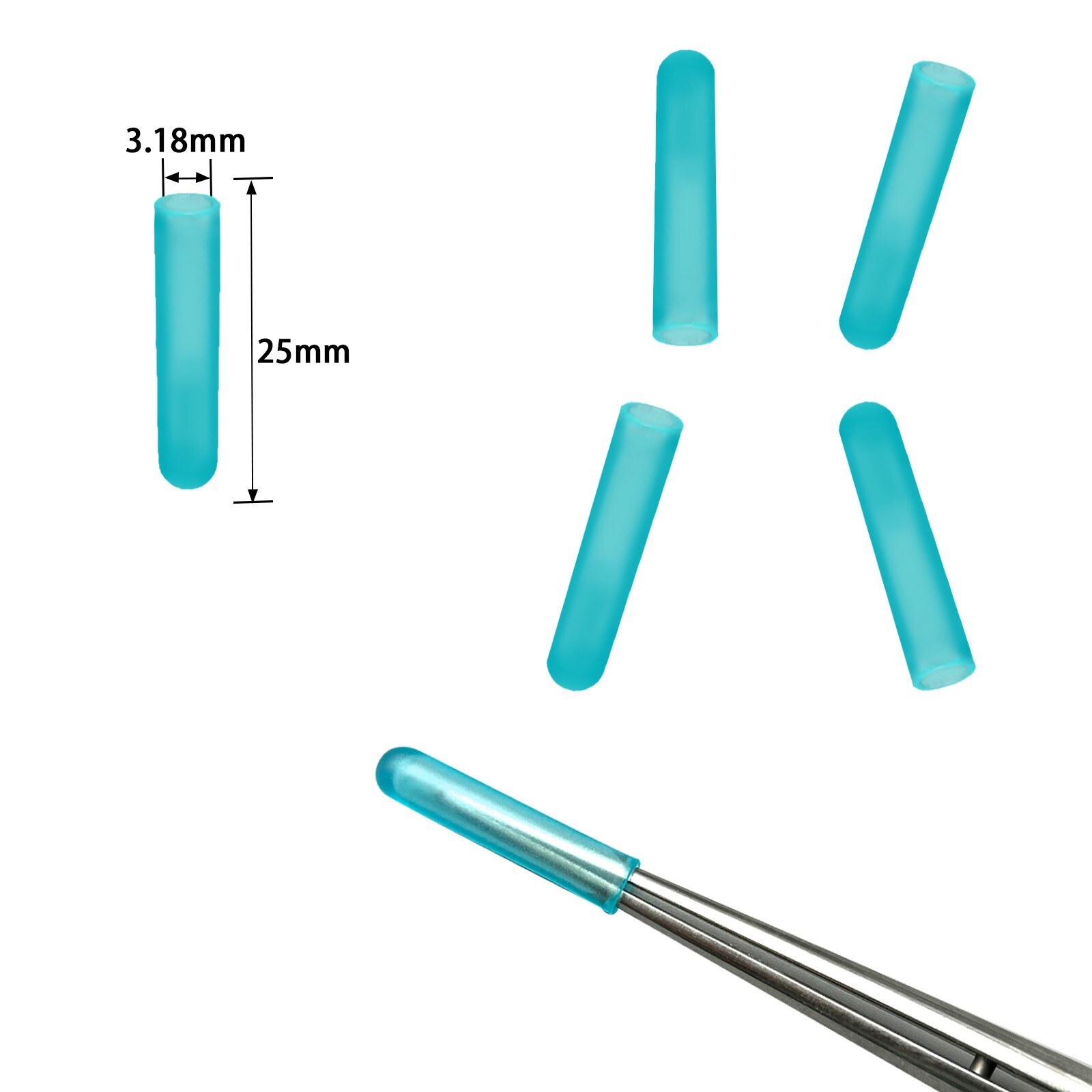 100PCS Surgical Instruments Protective Caps For Microscopic Kirschner Wire Sharp