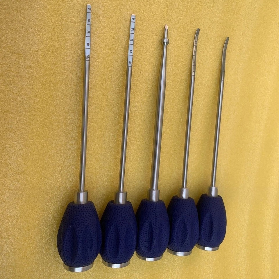 Spine Probes & Awls Set of 5 – Neurosurgery / Orthopedic Surgical Instruments
