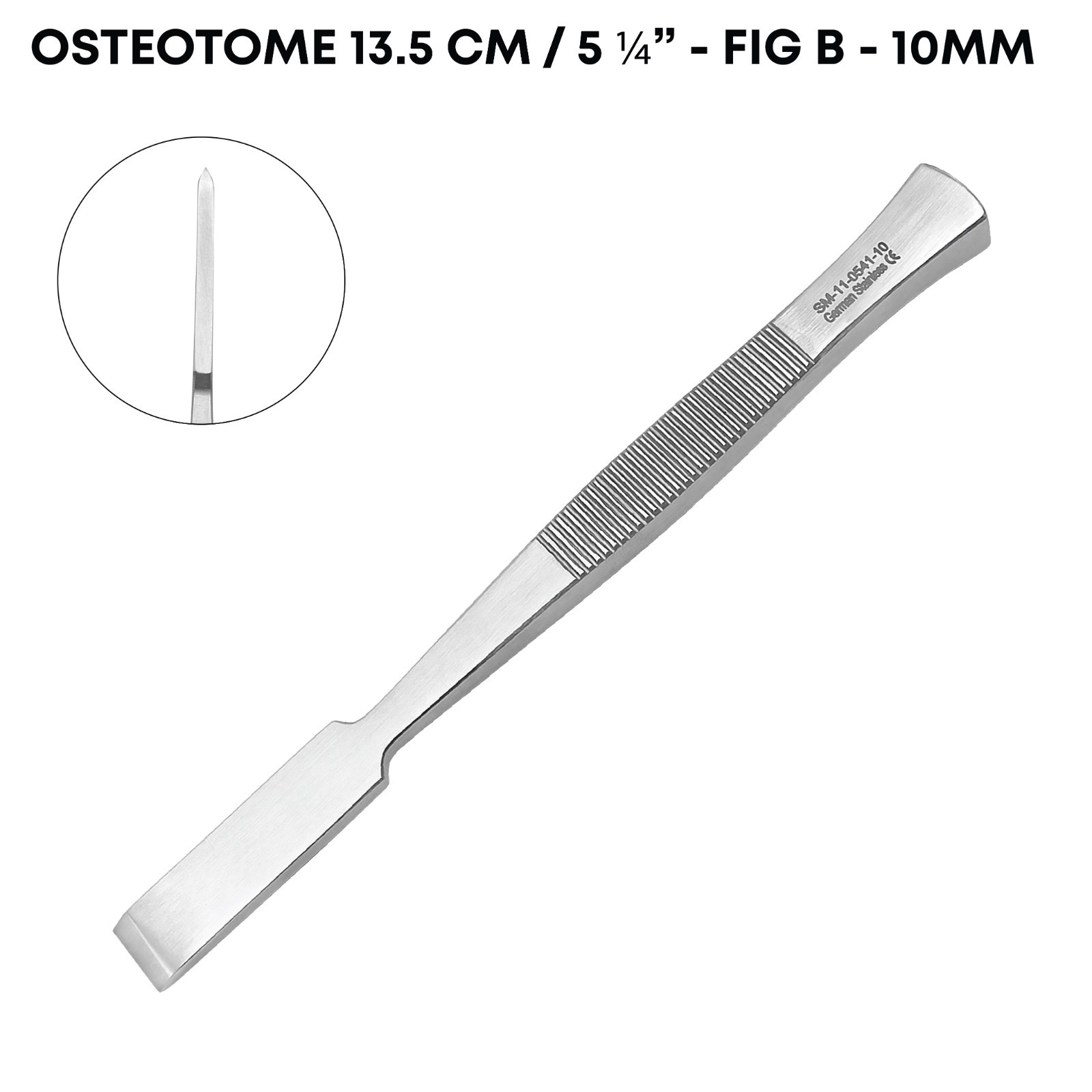 Surgical Osteotome Bone Cutting Instrument Stainless Steel Orthopedic Tool