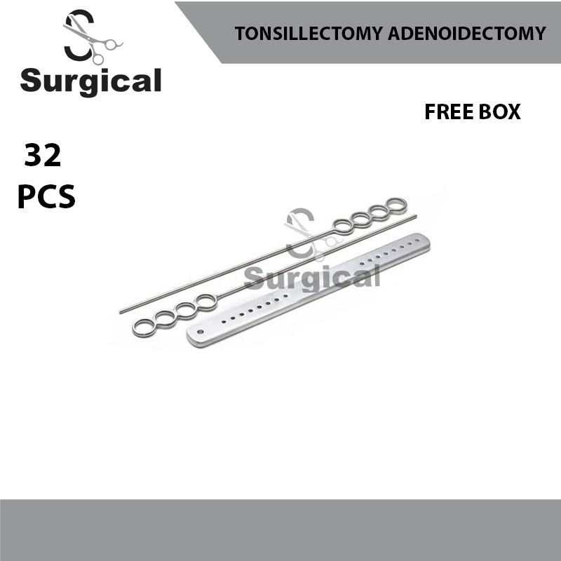Set of 21 Liposuction Cannulas Set and Tebbetts Fiber Optic Breast Retractor