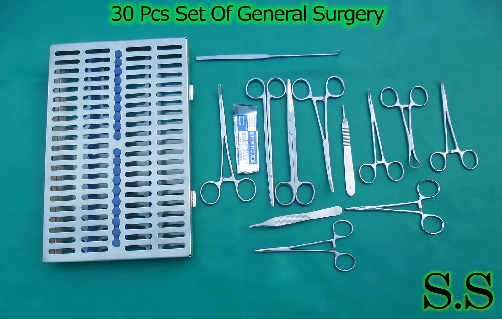 30-pcs General Surgery Set Veterinary Animal Hospital,Surgical Instrument DS-968