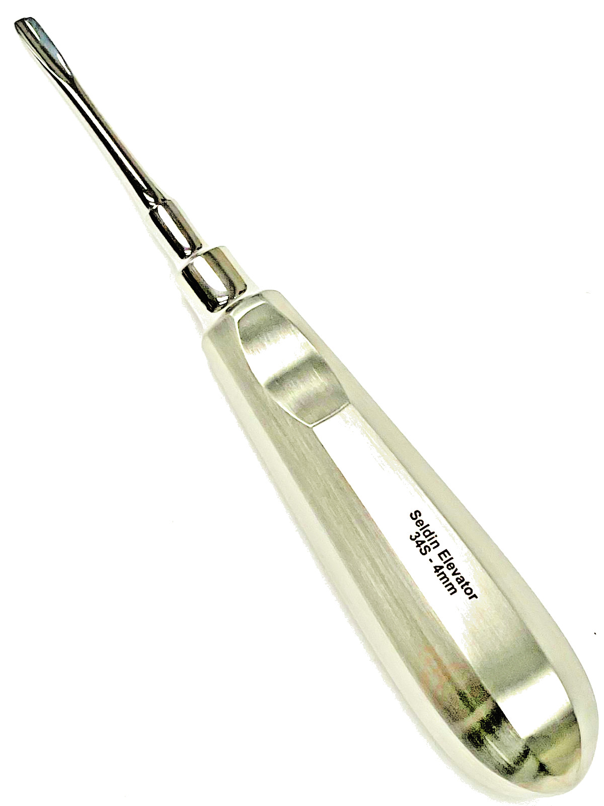 Dental Root Tip Pick Elevator, SELDIN 34S, Straight, 4 mm wide Tip