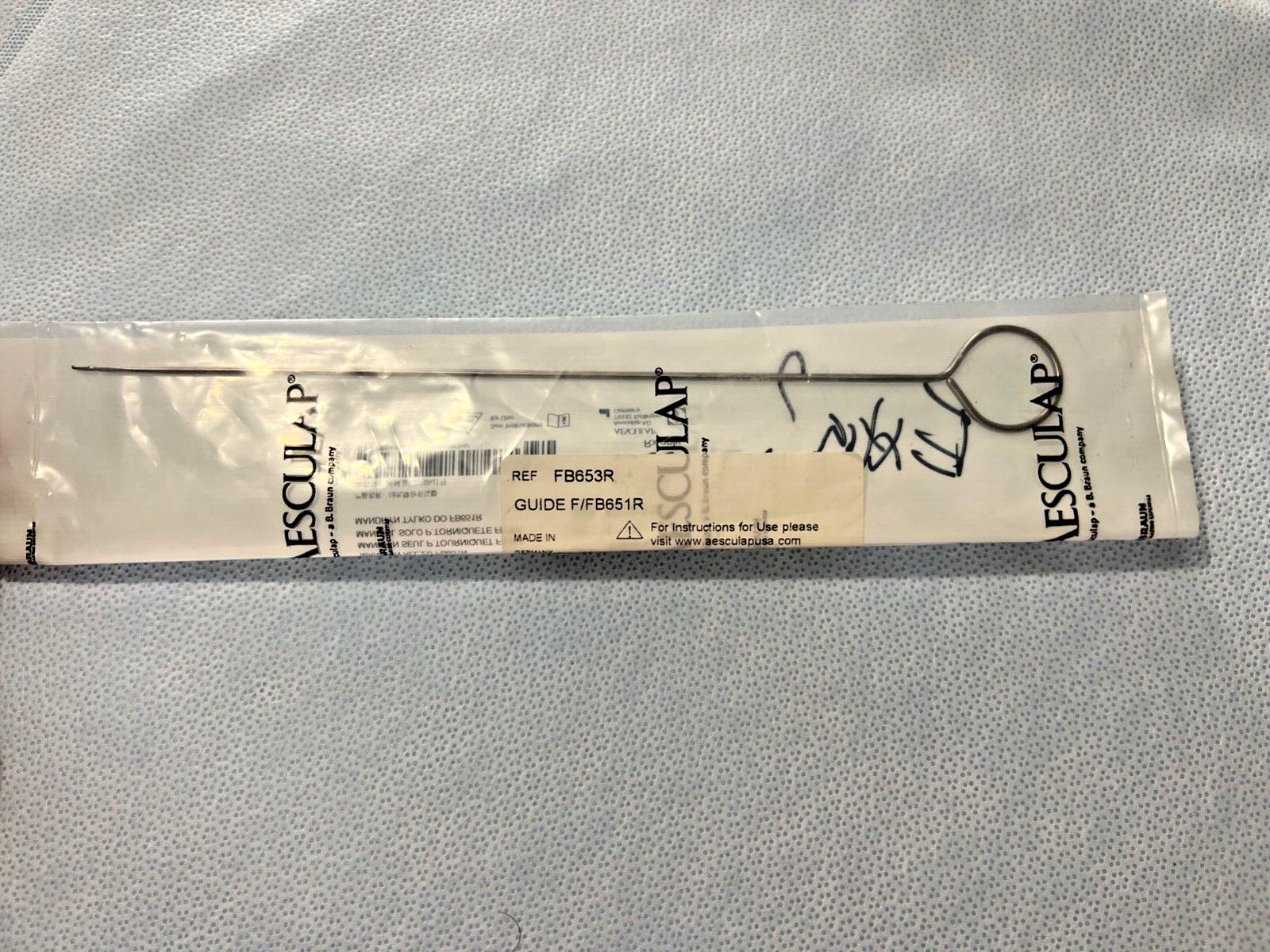 Aesculap Braun FB653R Surgical Guide For FB651R