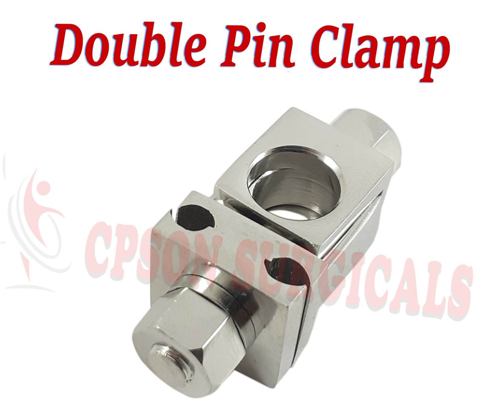 Orthopedic Double Pin Clamp Rod Coupler Connector Lot of 10pcs