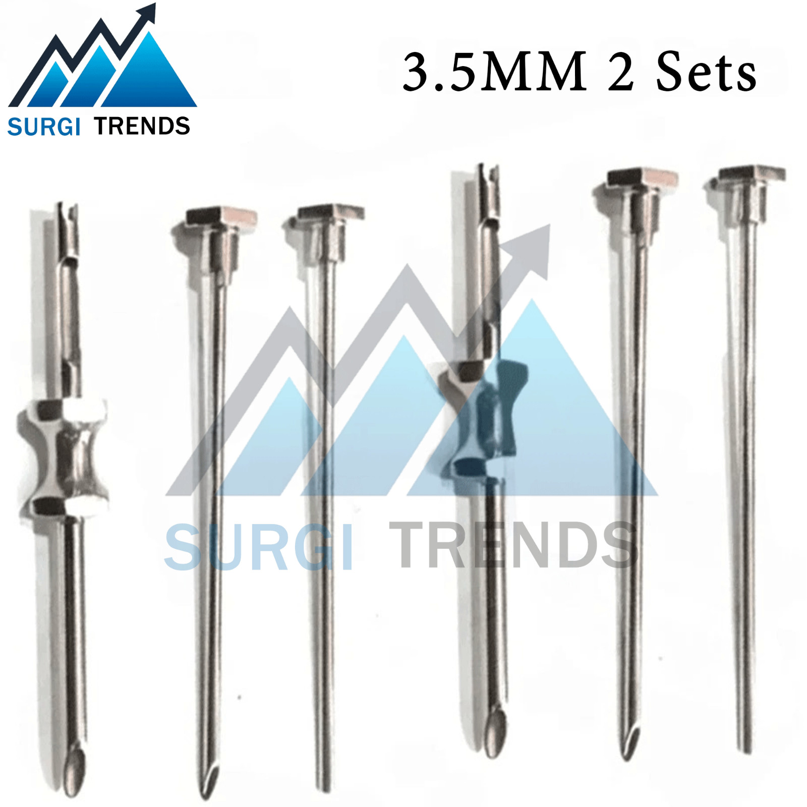 HRT Trocar 3.5mm Hormone Replacement Pellet Insertion Kit 2 Sets