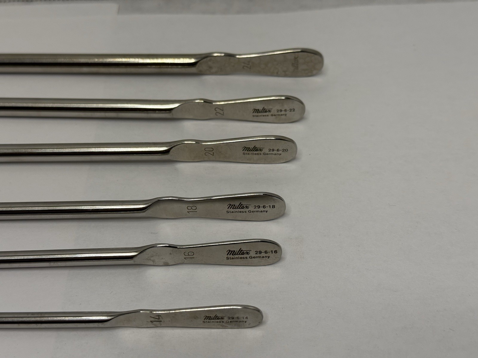 Miltex German Uretheral Dilator Urethral Sound – Set of 6