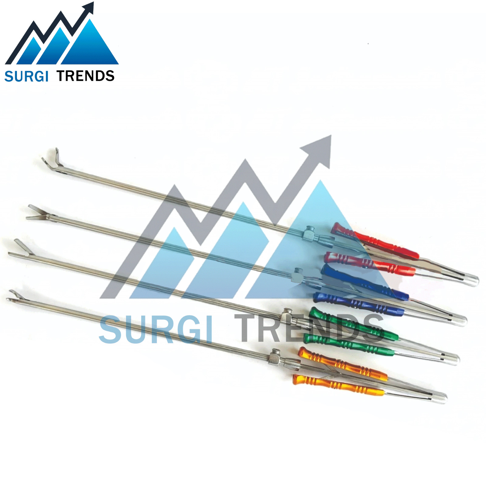 Valve XS MICS Knot Pusher, Scissors, Forceps & Needle Holder Set Cardiac Surgery