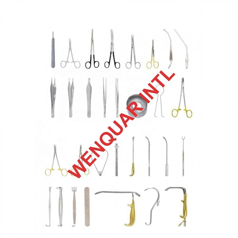 Breast Augmentation Instrument Set, Stainless Steel / Plastic Surgery insturmant