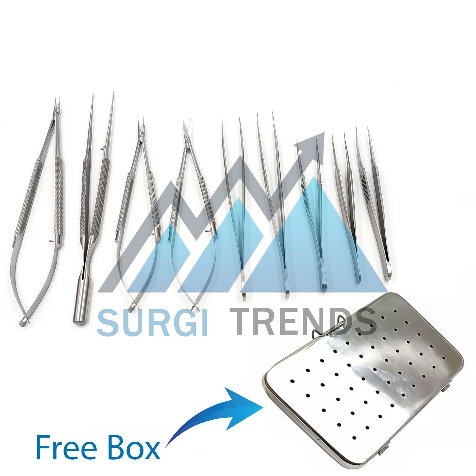 Micro Surgical Instruments Set Micro Surgery Set
