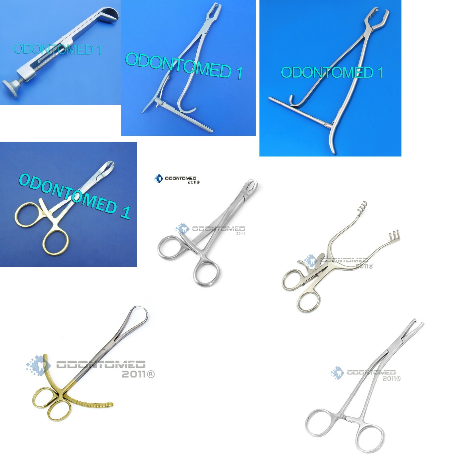 199 Custom Made Orthopedic Surgical Instruments Set bone holding reduction clamp