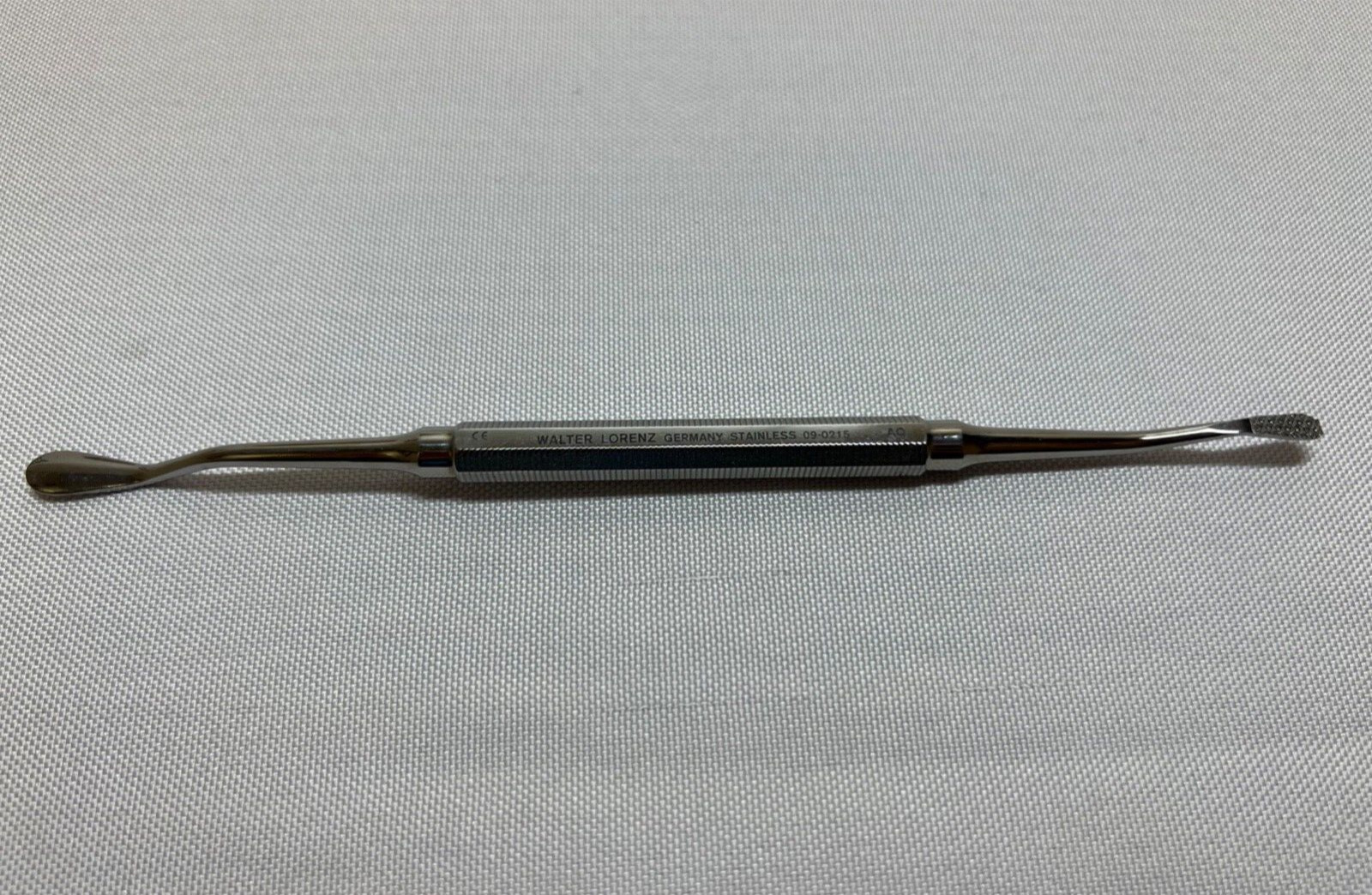 W. Lorenz Medical 09-0215 Orthopedic Cross Serrations Double Sided Bone File