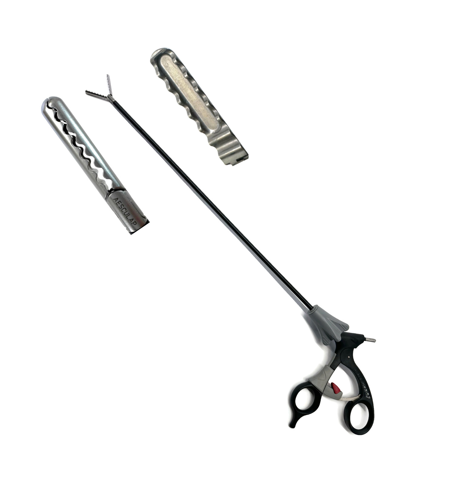 Aesculap P0959R, P0235R Wave Grasper, 5mm x 31cm (Quick Snap Ratchet) | P8