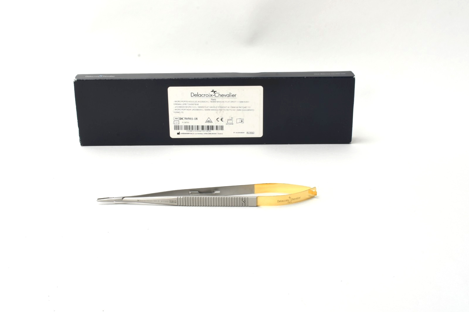 Delacroix- Chevalier DC50501-18 Jacobson micro needle holder