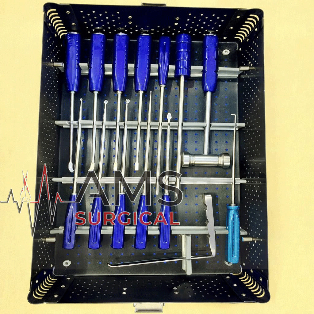 UBE Endoscopic Spine Surgery Set Of 14 Pcs Orthopedic Instruments