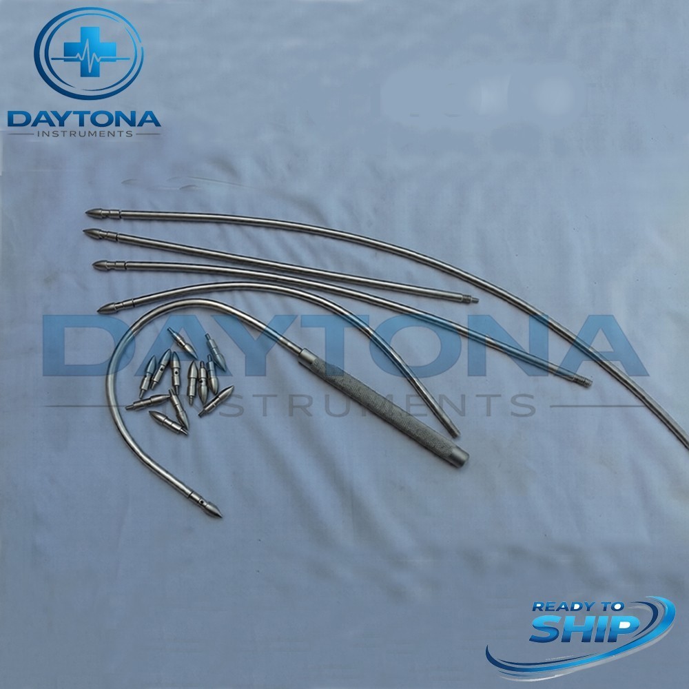 Vascular Set Fistula Tunneler Set of 17PCS Surgical Instruments