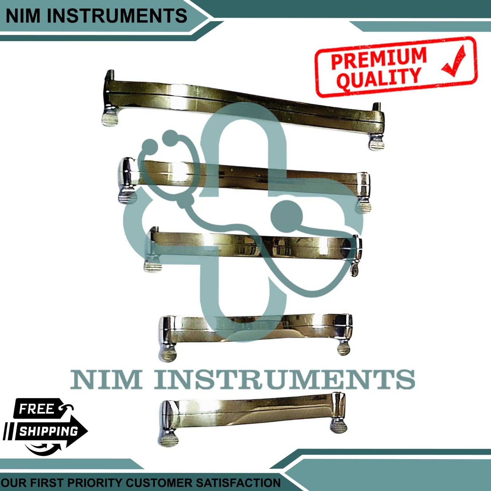 Terrier Ear Cropping Trimming Clamps Set Premium Quality