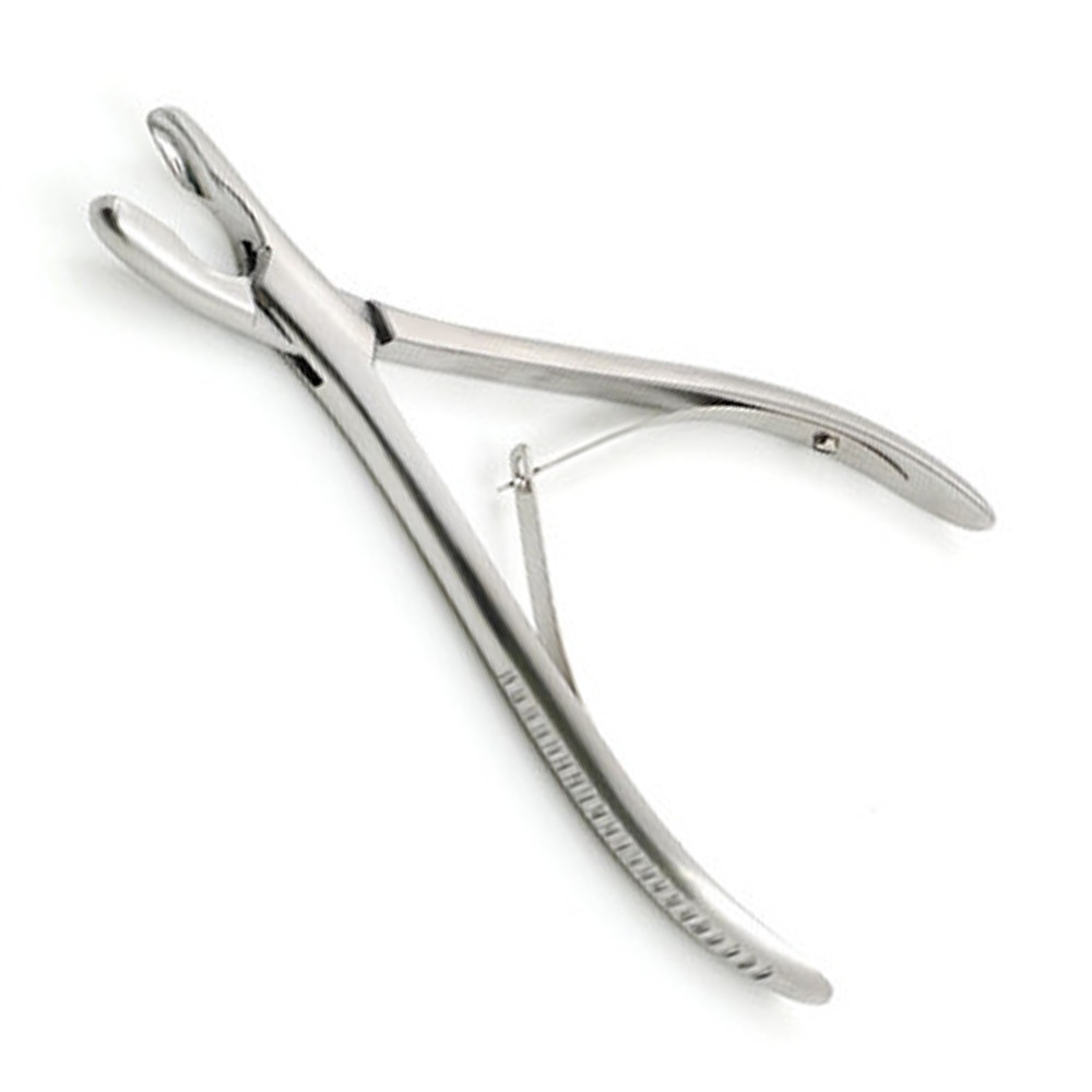 Adson Cranial Rongeur, 8″, Curved Bite 7 mm x 13 mm, Premium
