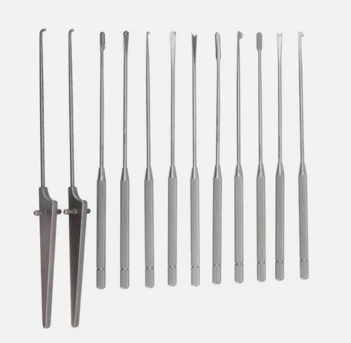 12 PCS Knee Arthroscopy Instrument Set – Premium Surgical Probe Kit